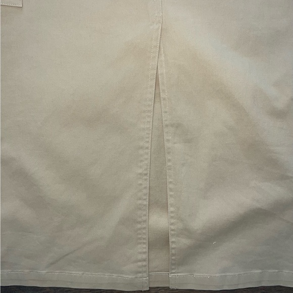 Anthropologie Cream and Tan Tank Dress - Picture 6 of 9